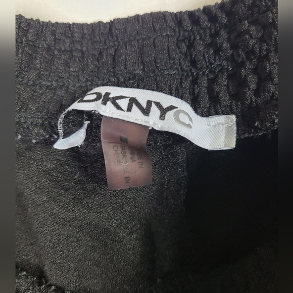DKNYC black textured joggers - Size Medium women's - Picture 5 of 5